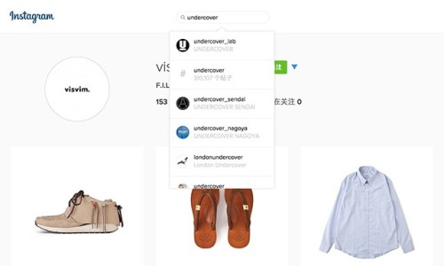 Instagram 推出网页版搜索功能